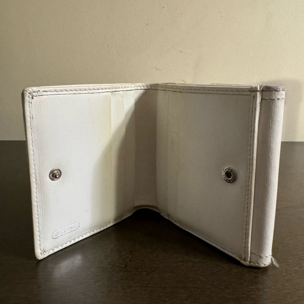 Coach Wallet, White - Picture 2 of 4